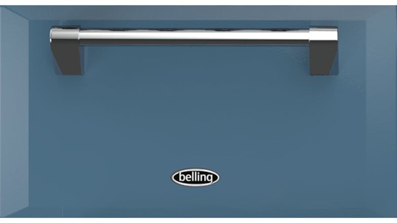 Belling 90cm Dual Fuel Freestanding Oven with Gas Cooktop - Thunder Blue (Colour Boutique/BRD900DFTB)