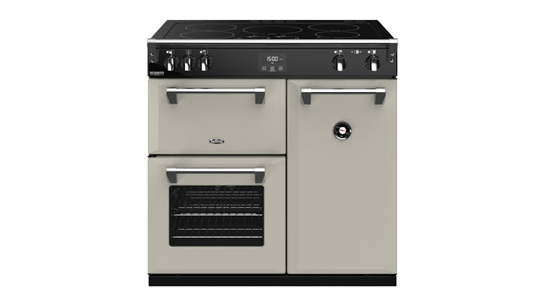 Belling 90cm Freestanding Oven with Induction Cooktop - Porcini Mushroom (Colour Boutique/BRD900IPM)