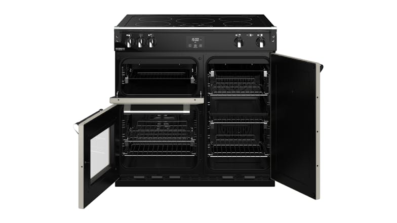 Belling 90cm Freestanding Oven with Induction Cooktop - Porcini Mushroom (Colour Boutique/BRD900IPM)