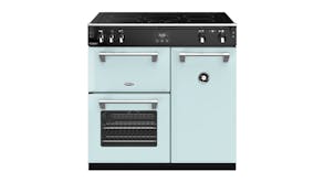Belling 90cm Freestanding Oven with Induction Cooktop - Seafoam Blue (Colour Boutique/BRD900ISB)