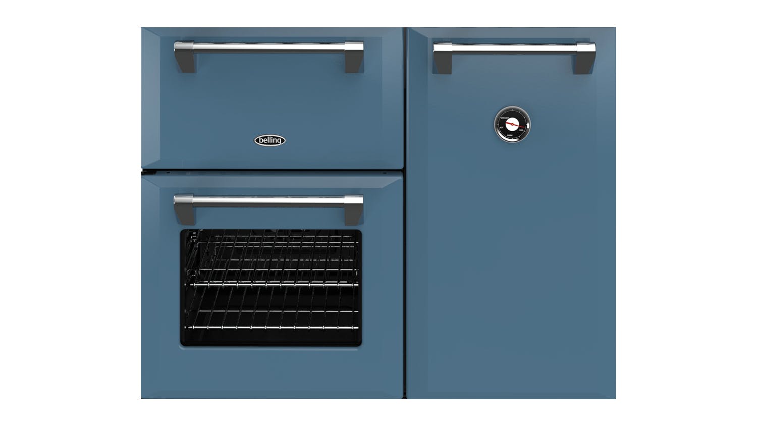 Belling 90cm Freestanding Oven with Induction Cooktop - Thunder Blue (Colour Boutique/BRD900ITB)