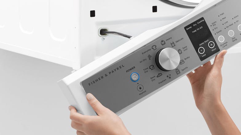 Fisher & Paykel 7kg 10 Program Sensor Vented Dryer - White (Series 7/DE7060P2)