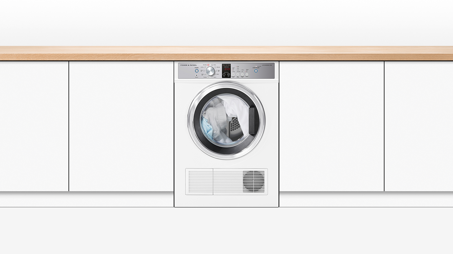 Fisher & Paykel 7kg Sensor Vented Dryer with 10 Programs - White (DE7060P2)
