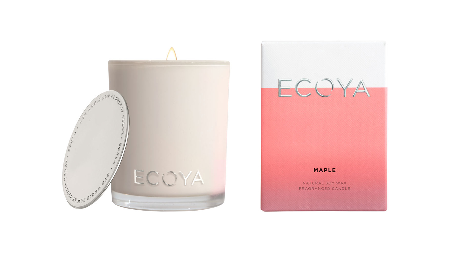 Ecoya Mini 80g Scented Soy Candle Maple Harvey Norman New Zealand