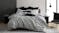 Fitzgerald Coal Duvet Cover Set by Private Collection - Super King NZ