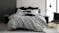 Fitzgerald Coal Duvet Cover Set by Private Collection - Super King AU