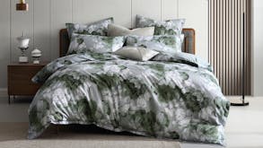 Hailey Sage Duvet Cover Set by Private Collection - King