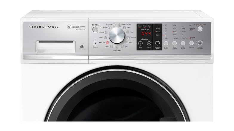Fisher & Paykel 10kg 13 Program Front Loading Washing Machine - White (Series 7/WH1060P4)