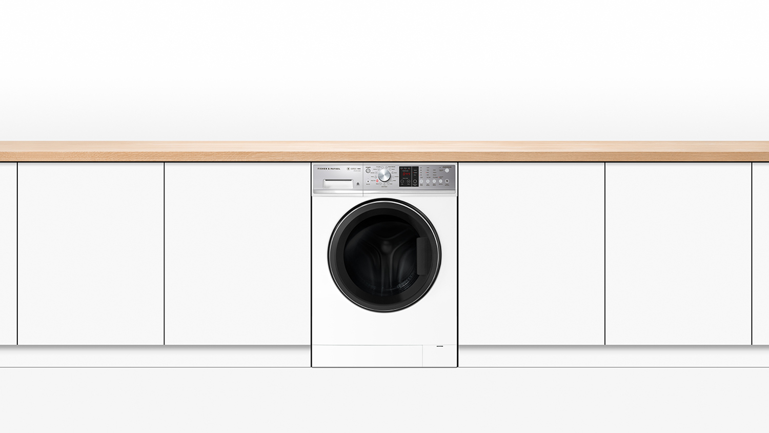 Fisher & Paykel 10kg Front Loading Washing Machine with 13 Programs - White (WH1060P4)