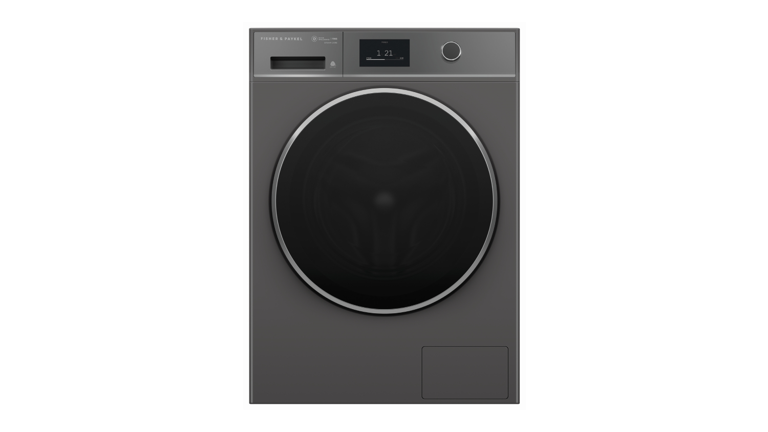 Fisher & Paykel 11kg Front Loading Washing Machine with 24 Programs - Graphite (Series 11/WH1160HG1)