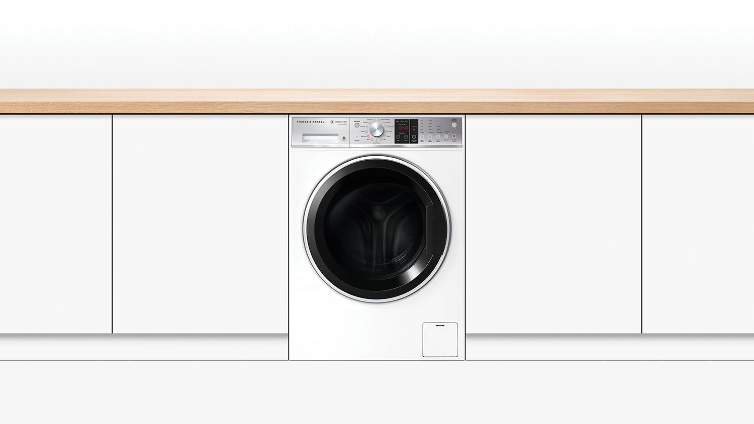 Fisher & Paykel 11kg 13 Program Front Loading Washing Machine - White (Series 7/WH1160P3)