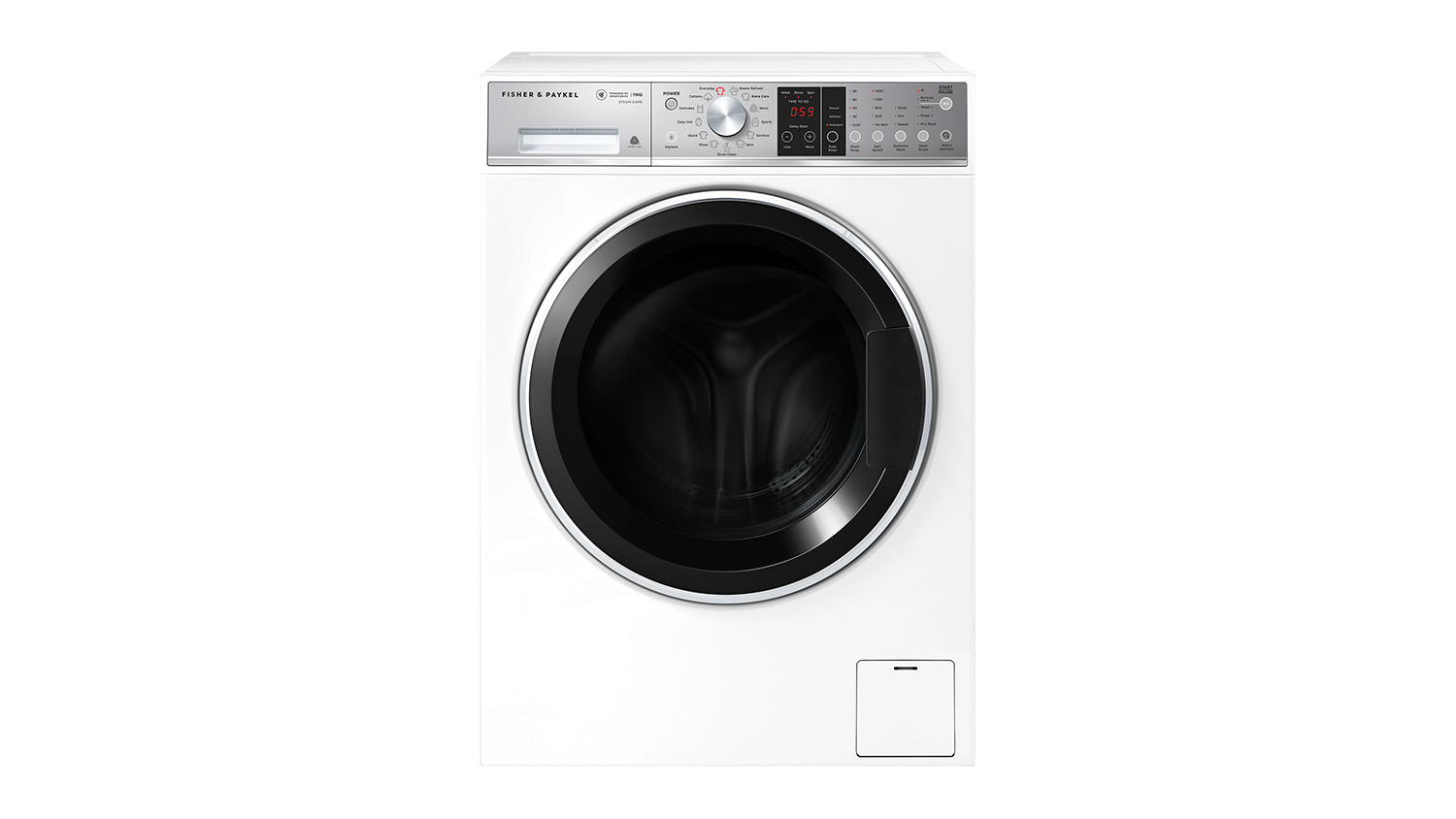 Fisher & Paykel 11kg Front Loading Washing Machine with 14 Programs - White (WH1160S1)