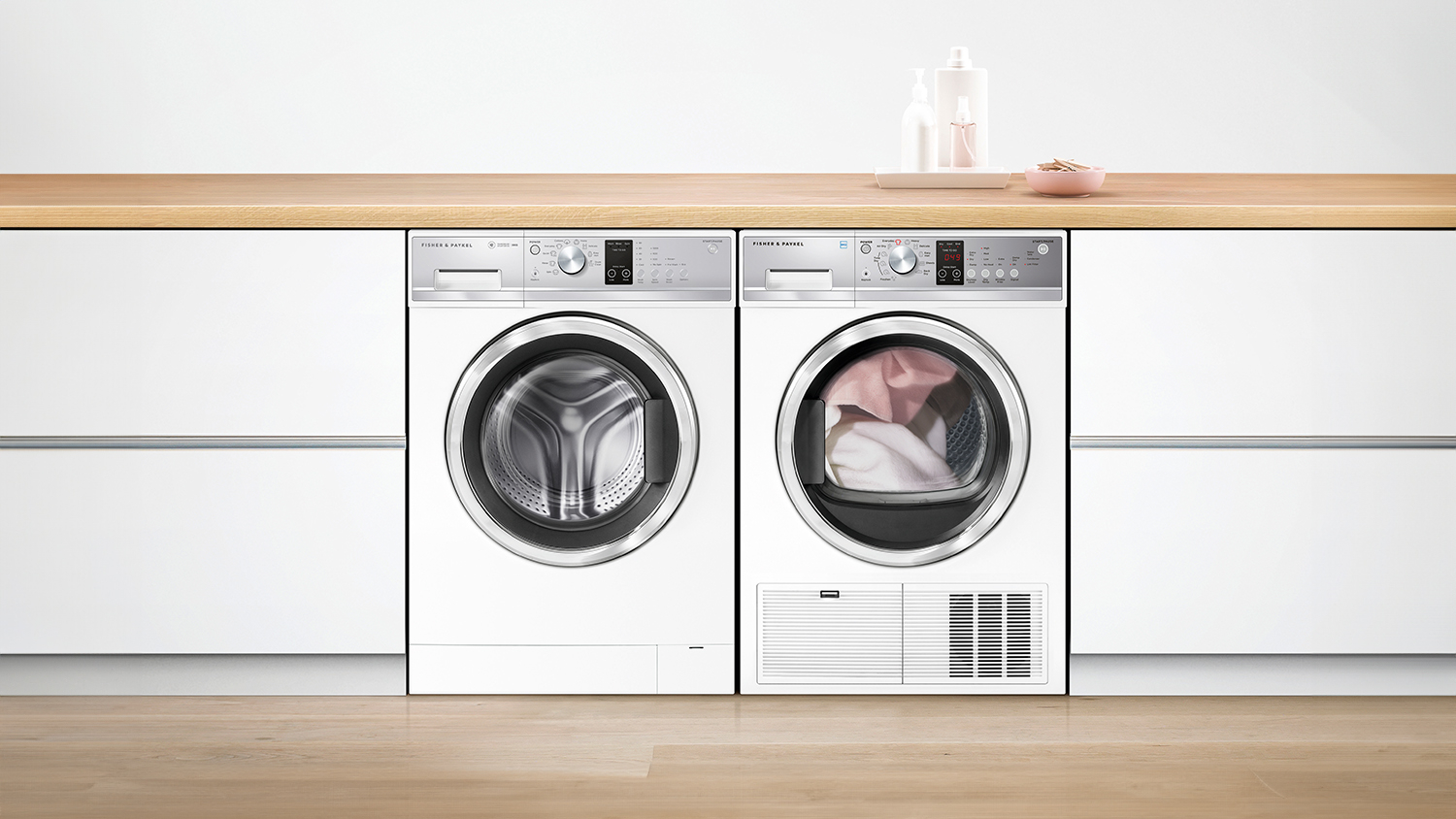 Fisher & Paykel 8kg Front Loading Washing Machine with 9 Programs - White (WH8060J3)