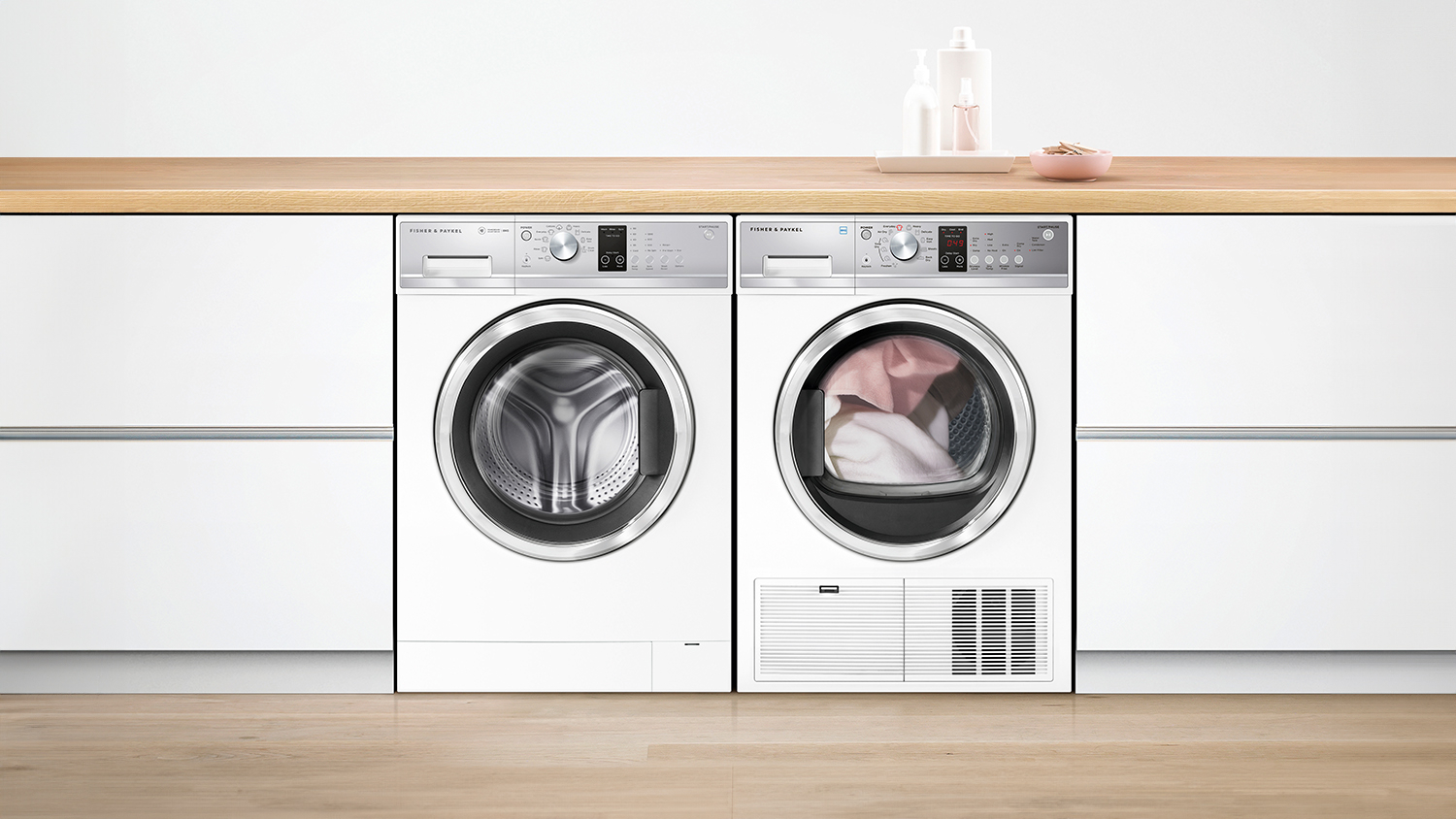 Fisher & Paykel 9kg Front Loading Washing Machine with 9 Programs - White (WH9060J3)