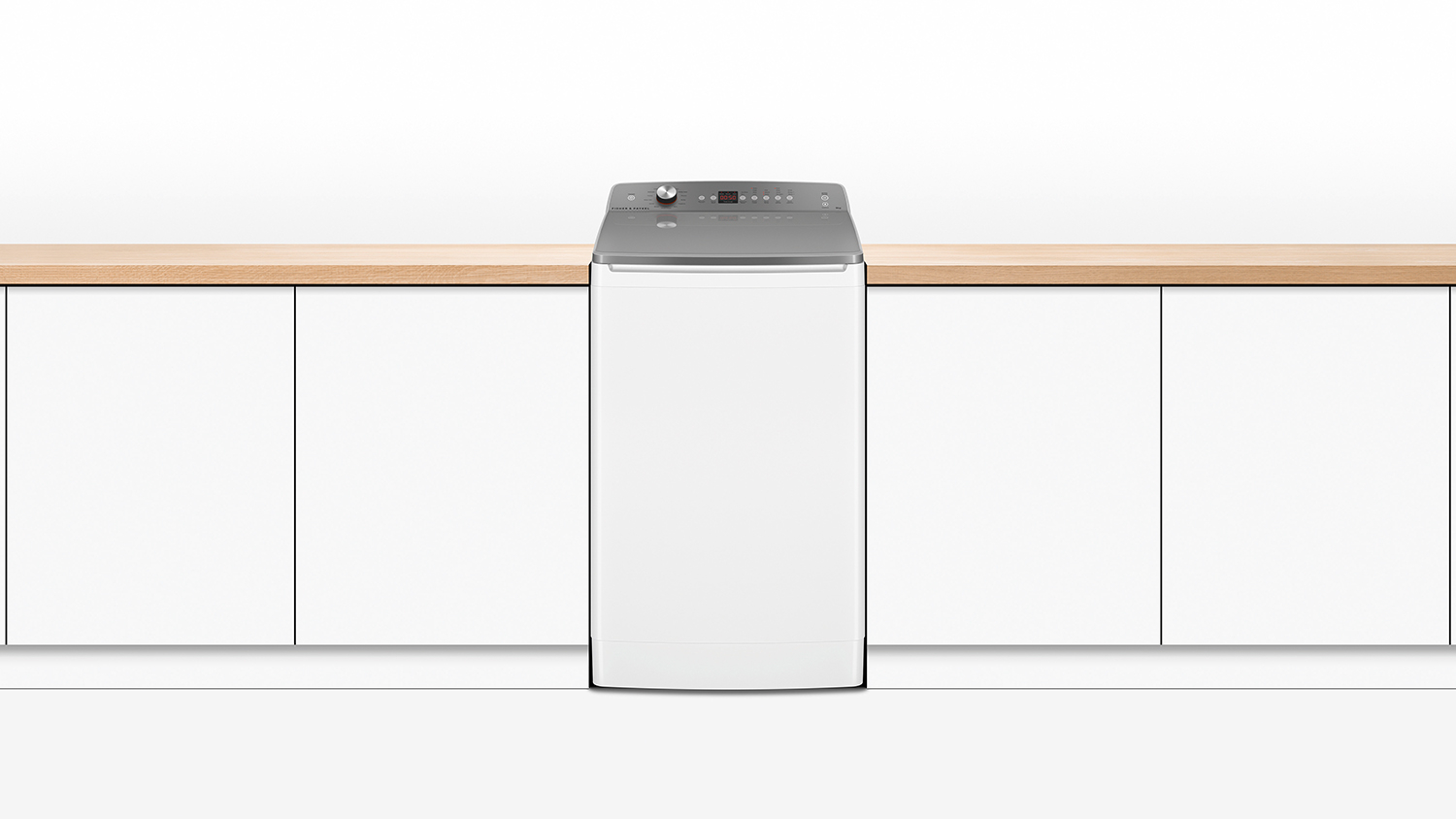 Fisher & Paykel 9kg Top Loading Washing Machine with 14 Programs - White (WL9058G1)