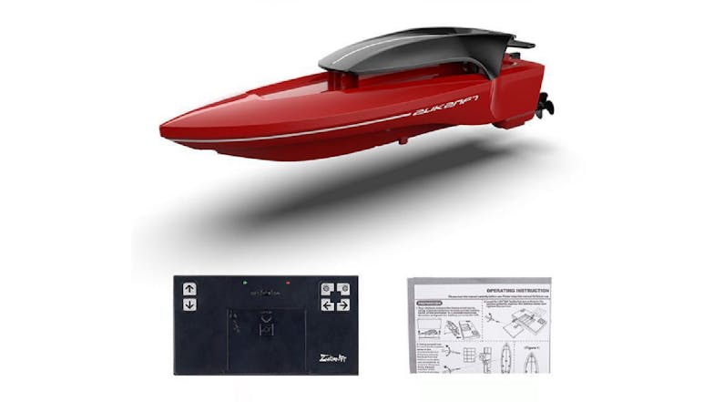 Kmall Remote Control Mini Speedboat - Blue