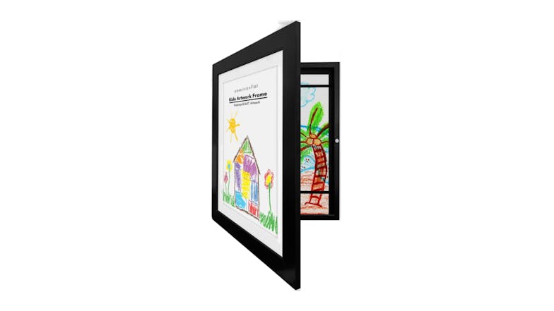 Kmall Children's Artwork Display Frame 34 x 25cm - Black