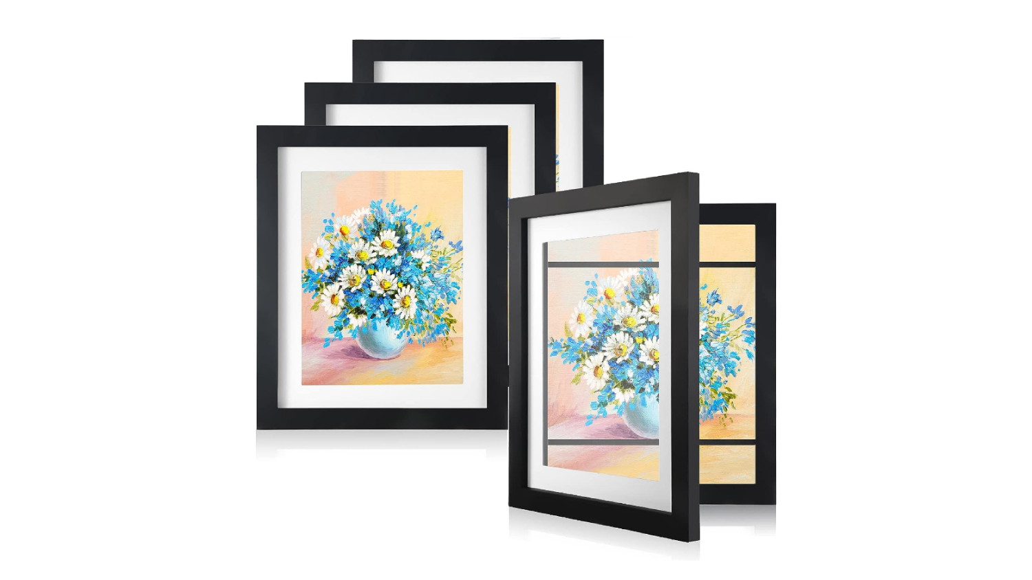 Kmall Children's Artwork Display Frame 34 x 25cm - Black