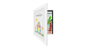 Kmall Children's Artwork Display Frame 34 x 25cm - White