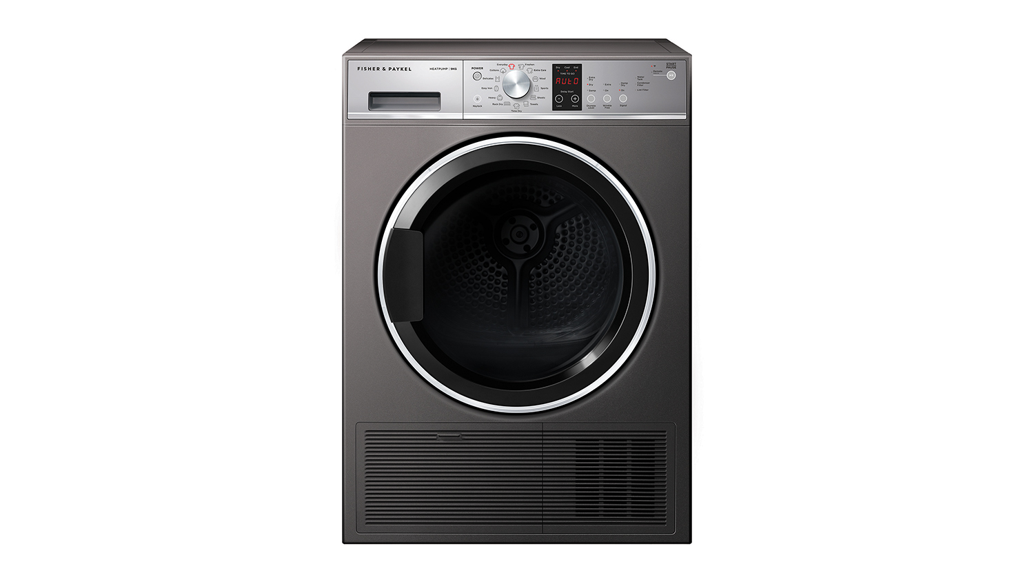 Fisher & Paykel 9kg Heat Pump Condenser Dryer with 13 Programs - Graphite (DH9060PG2)