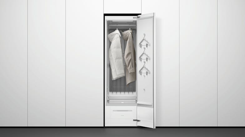 Fisher & Paykel Integrated Fabric Care Cabinet with Steam System - White (Series 11/FC1260H1)