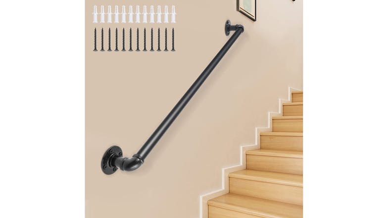Kmall DIY Industrial Pipe Design Stairway Handrail 120cm