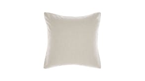 Nimes Natural European Pillowcase by Savona