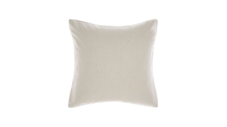Nimes Natural European Pillowcase by Savona