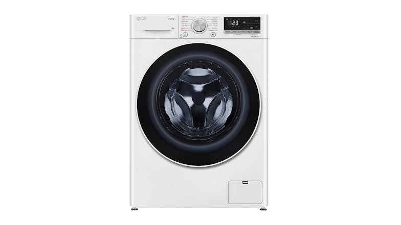 LG 8kg 12 Program Front Loading Washing Machine - White (Series 5/WV5-1208W)