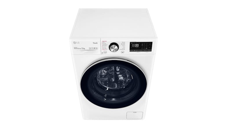 LG 10kg 12 Program Front Loading Washing Machine - White (Series 9/WV9-1410W)