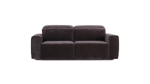 Caden 2 Seater Fabric Sofa with Sliding Seat
