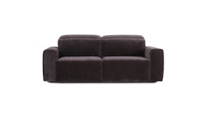 Caden 2 Seater Fabric Sofa with Sliding Seat