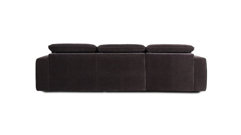 Caden 3 Seater Fabric Sofa with Sliding Seat and Chaise