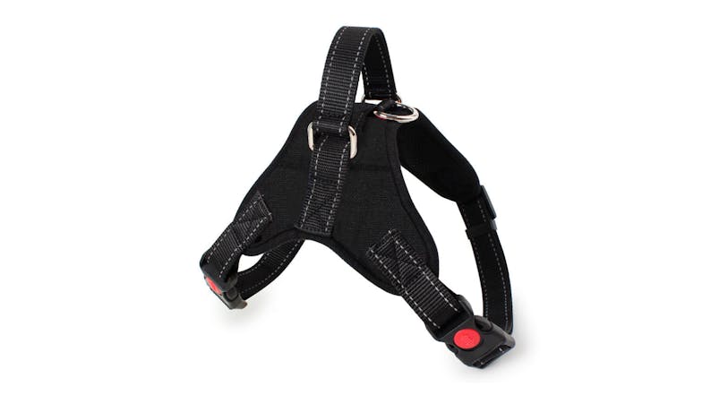 Kmall Adjustable Dog Harness with Handle Medium - Black