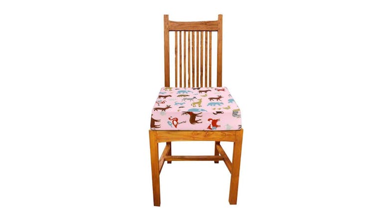 Kmall Dining Chair Booster Cushion - Pink Menagerie