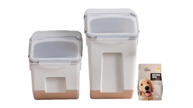 Kmall Clip-Seal Pet Food Storage Container Large