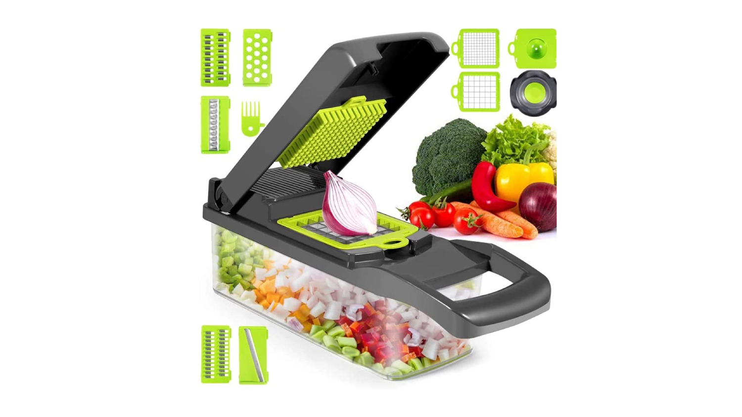 Kmall 14-in-1 Vegetable Chopper/Slicer Box