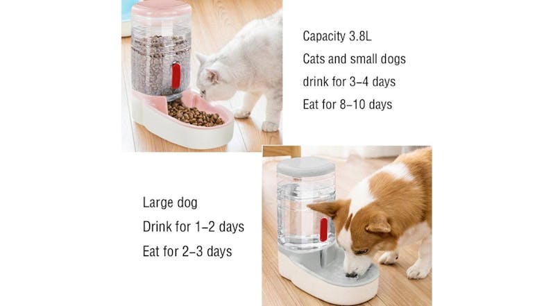 Kmall Analog Automatic Pet Food Dispenser 3.8L