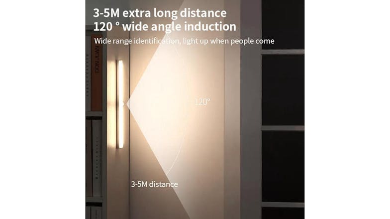 Kmall Rechargable Wireless Night Light with Motion Detection, Brightness Adjustment - Cool White