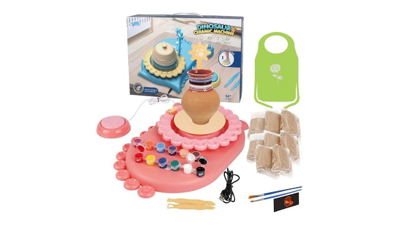 Kmall Children's Pottery Wheel Starter Kit - Pink