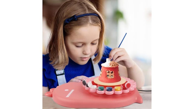 Kmall Children's Pottery Wheel Starter Kit - Pink