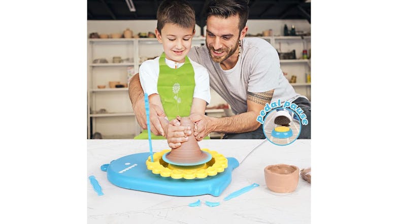 Kmall Children's Pottery Wheel Starter Kit - Blue
