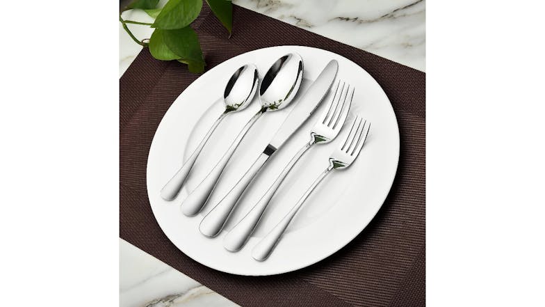 Kmall Stainless Steel Cutlery Set 20 pcs. - Silver