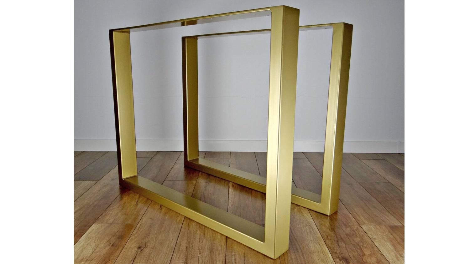 Kmall X-Frame DIY Metal Table Legs 72cm 2pcs. - Gold
