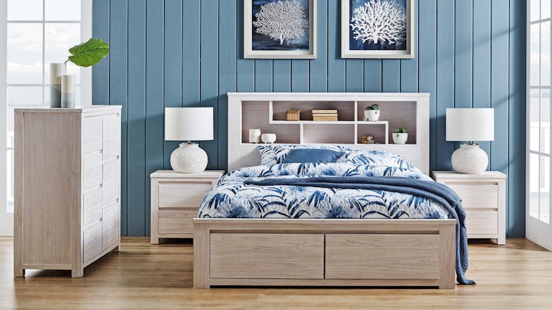 Palm Beach Storage Queen Bed Frame