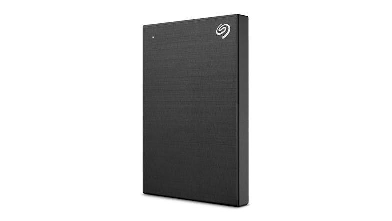 Seagate One Touch Portable 2TB Hard Drive with Rescue Data Recovery - Black