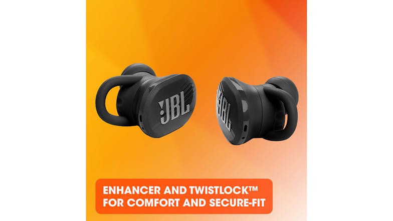 JBL Endurance Race Sport True Wireless In-Ear Headphones - Black