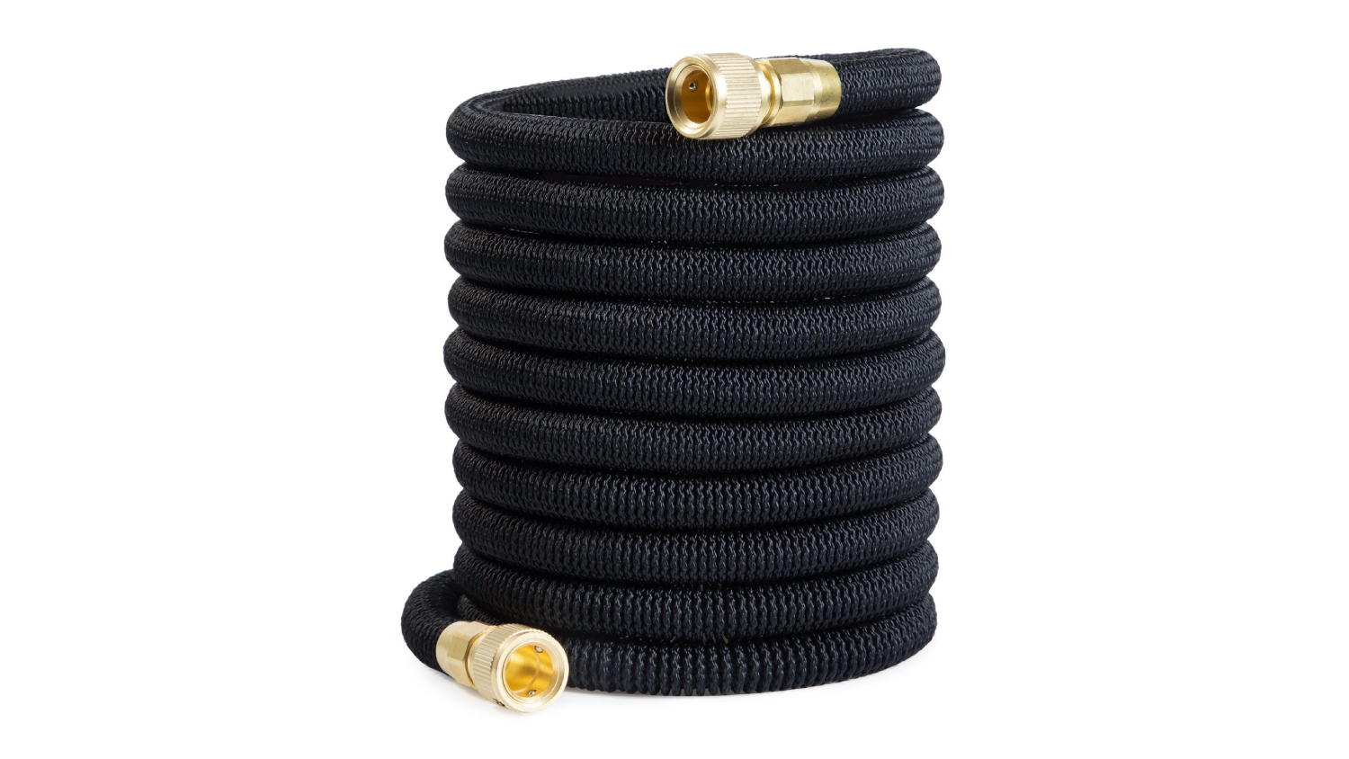 Kmall Expanding Garden Hose with Multi-Function Sprayhead 15m - Black