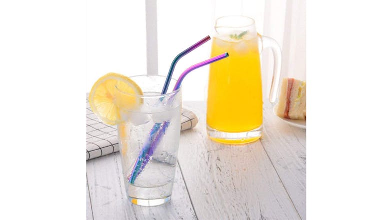 Kmall Stainless Steel Drinking Straws 12pcs.