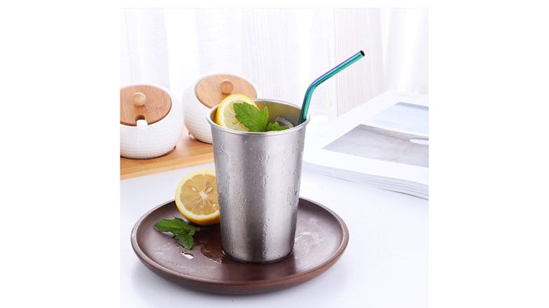 Kmall Stainless Steel Drinking Straws 12pcs.